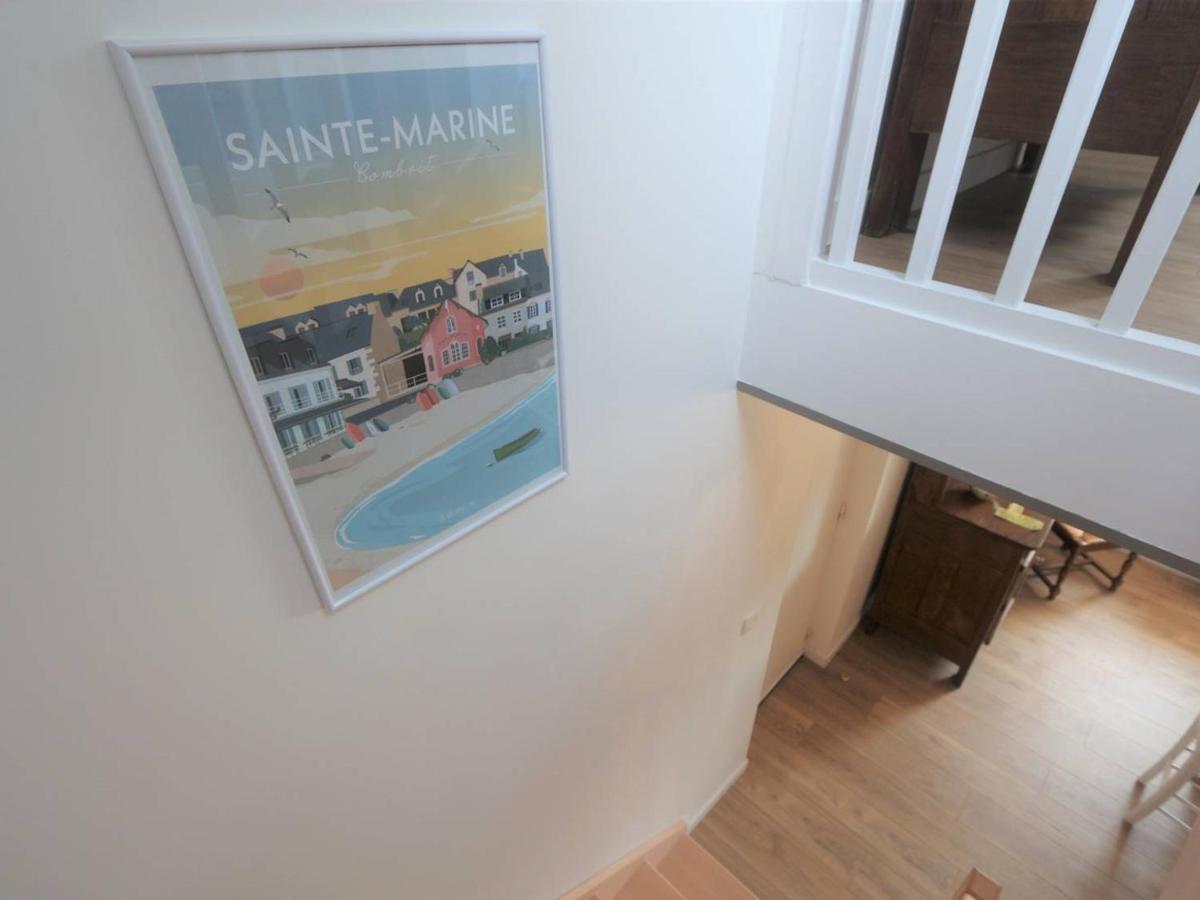 Ferienwohnung Combrit Sainte-Marine: T2 Duplex Renove Avec Jardin Prive Et Vue Sur Port - Fr-1-481-91 Exterior foto