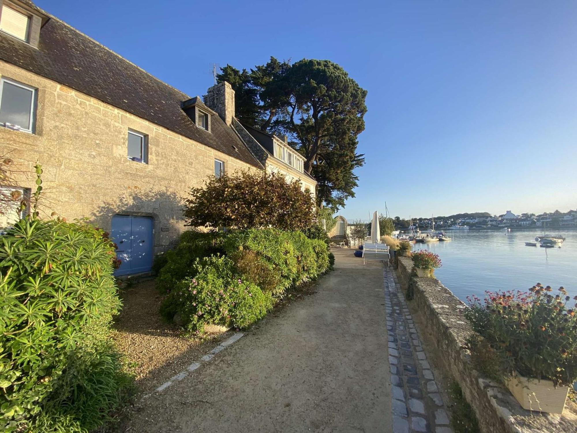 Ferienwohnung Combrit Sainte-Marine: T2 Duplex Renove Avec Jardin Prive Et Vue Sur Port - Fr-1-481-91 Exterior foto